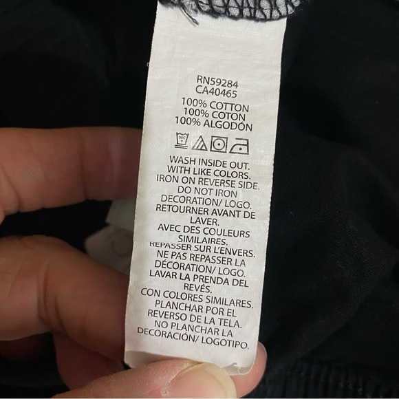 Children’s Place Girl’s Elastic Waist Black Shorts - Picture 6 of 6